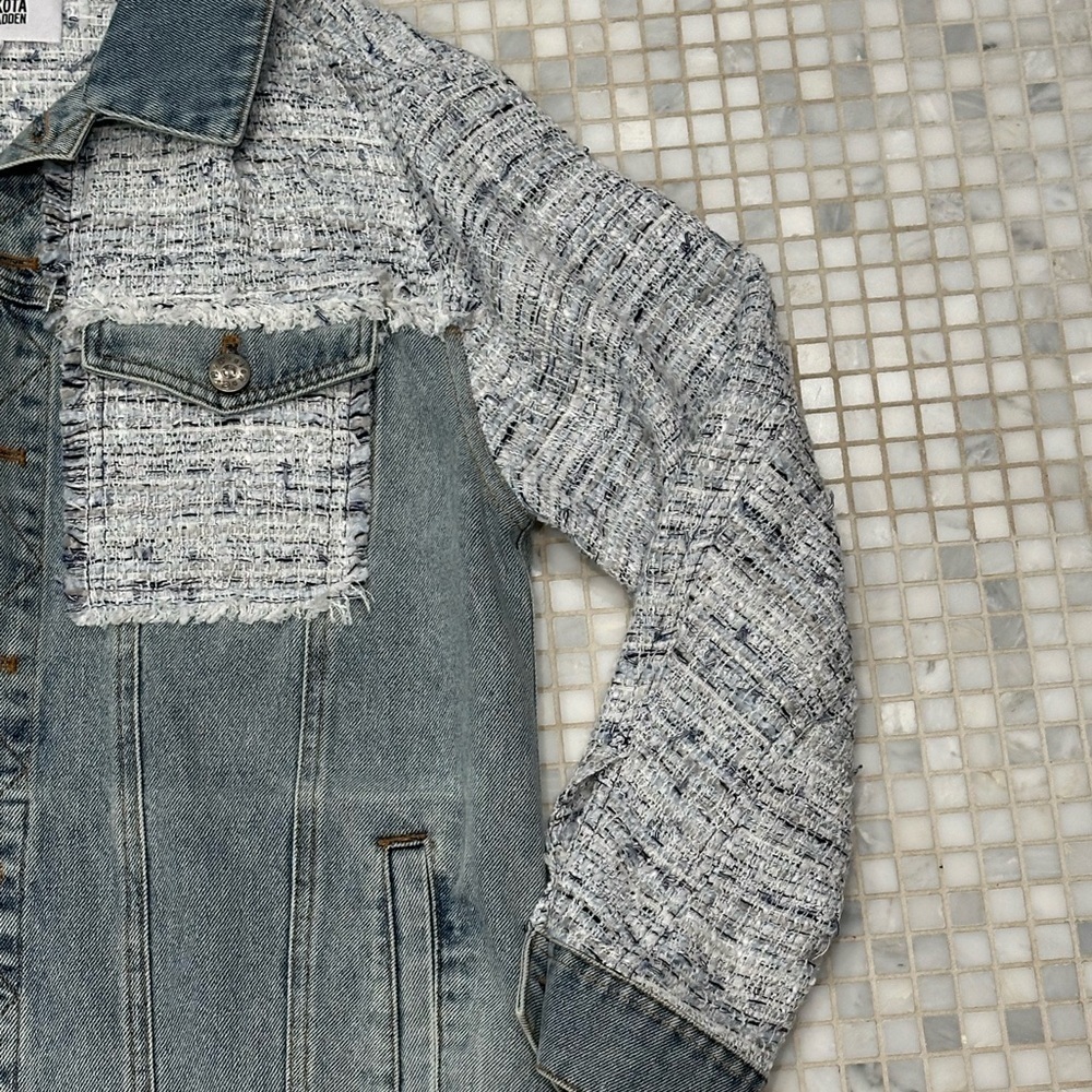 BB Dakota X Steve Madden The Festival Denim Trucker Jacket - Picture 7 of 16